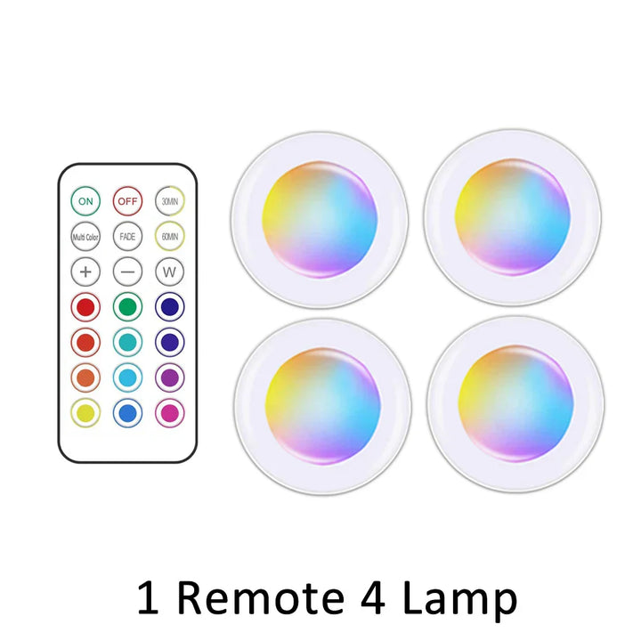 BowLift | Wireless RGB LED Under Cabinet Lighting - GlowyLed