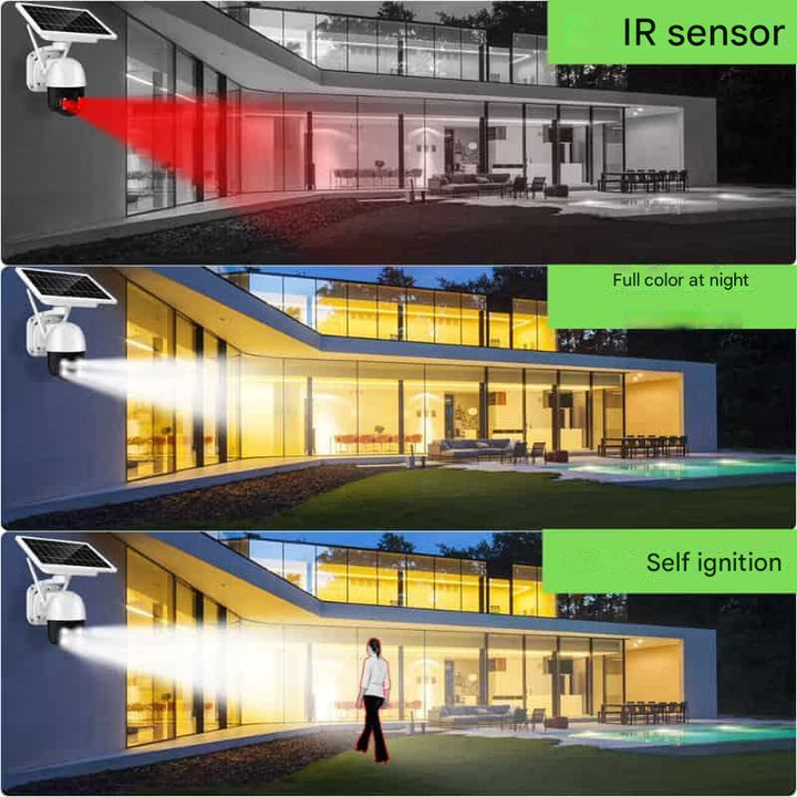 BowLift | Security Camera Solar Outdoor Wireless 4K System