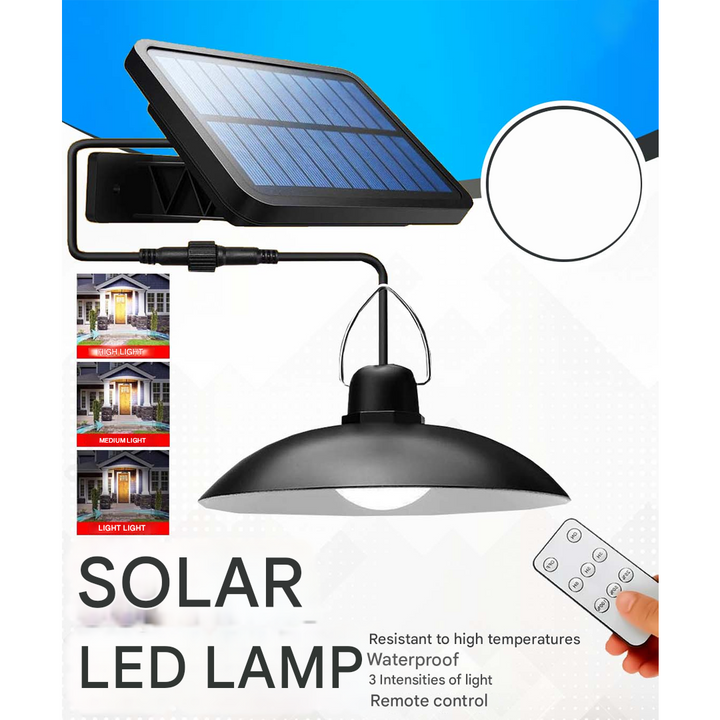 BowLift | Wireless Solar LED Lamp Set with Remote Control – TwinRay