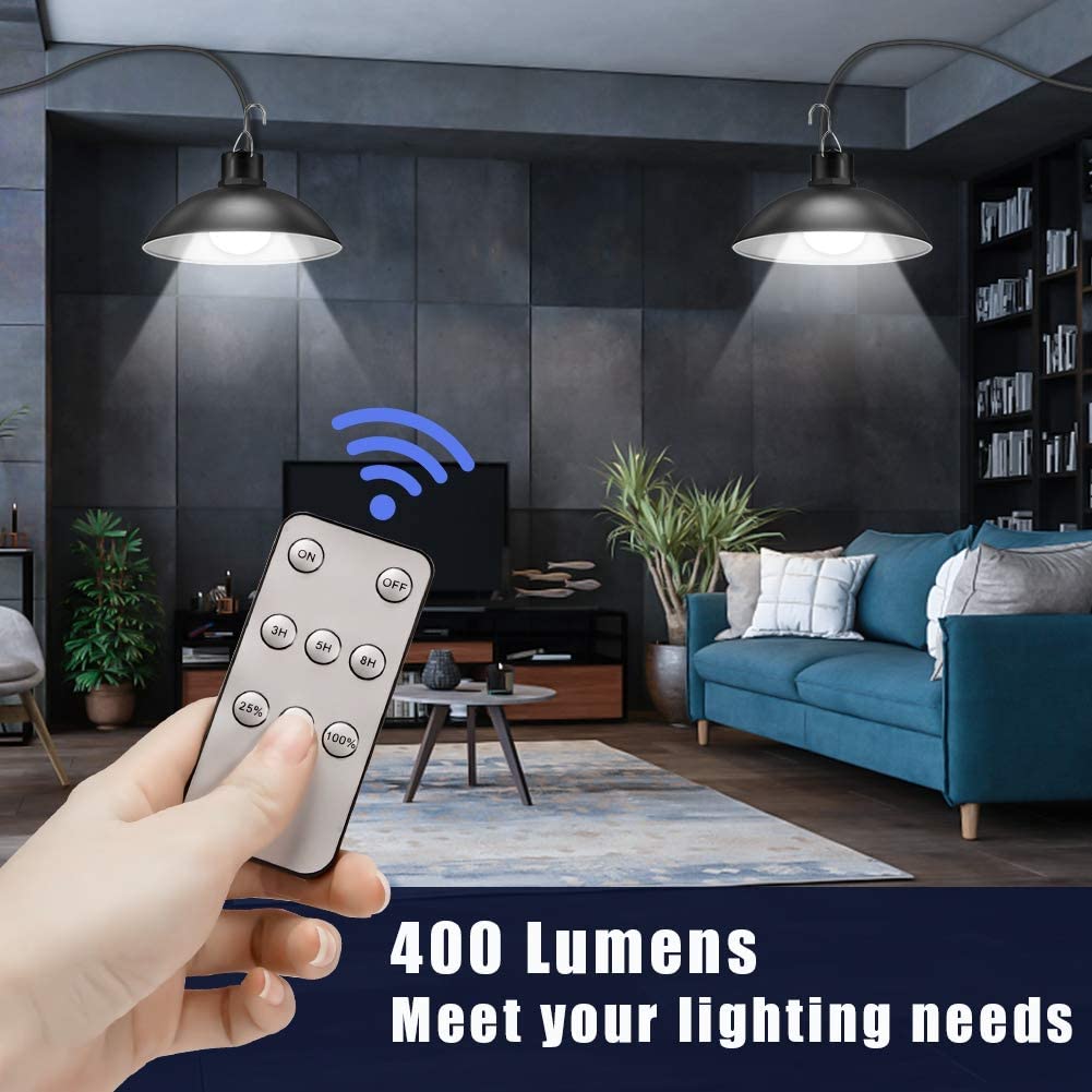 BowLift | Wireless Solar LED Lamp Set with Remote Control – TwinRay