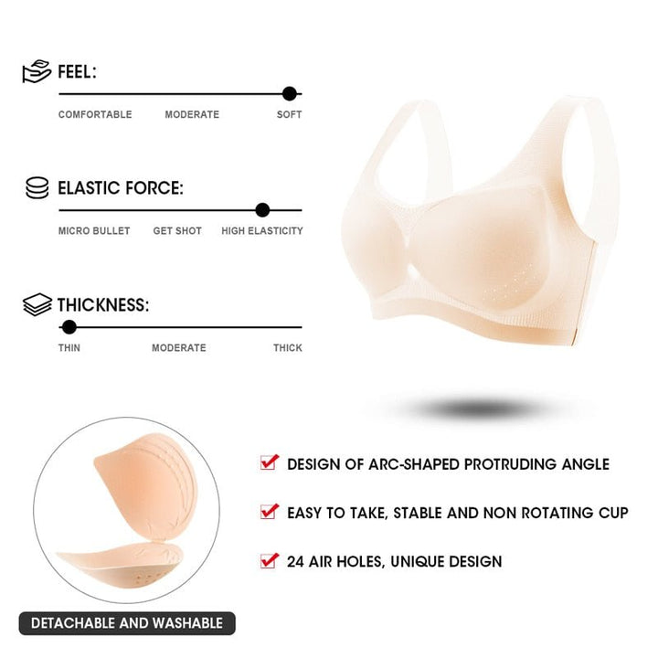 BowLift | Women Underwear Seamless Bra Push Up