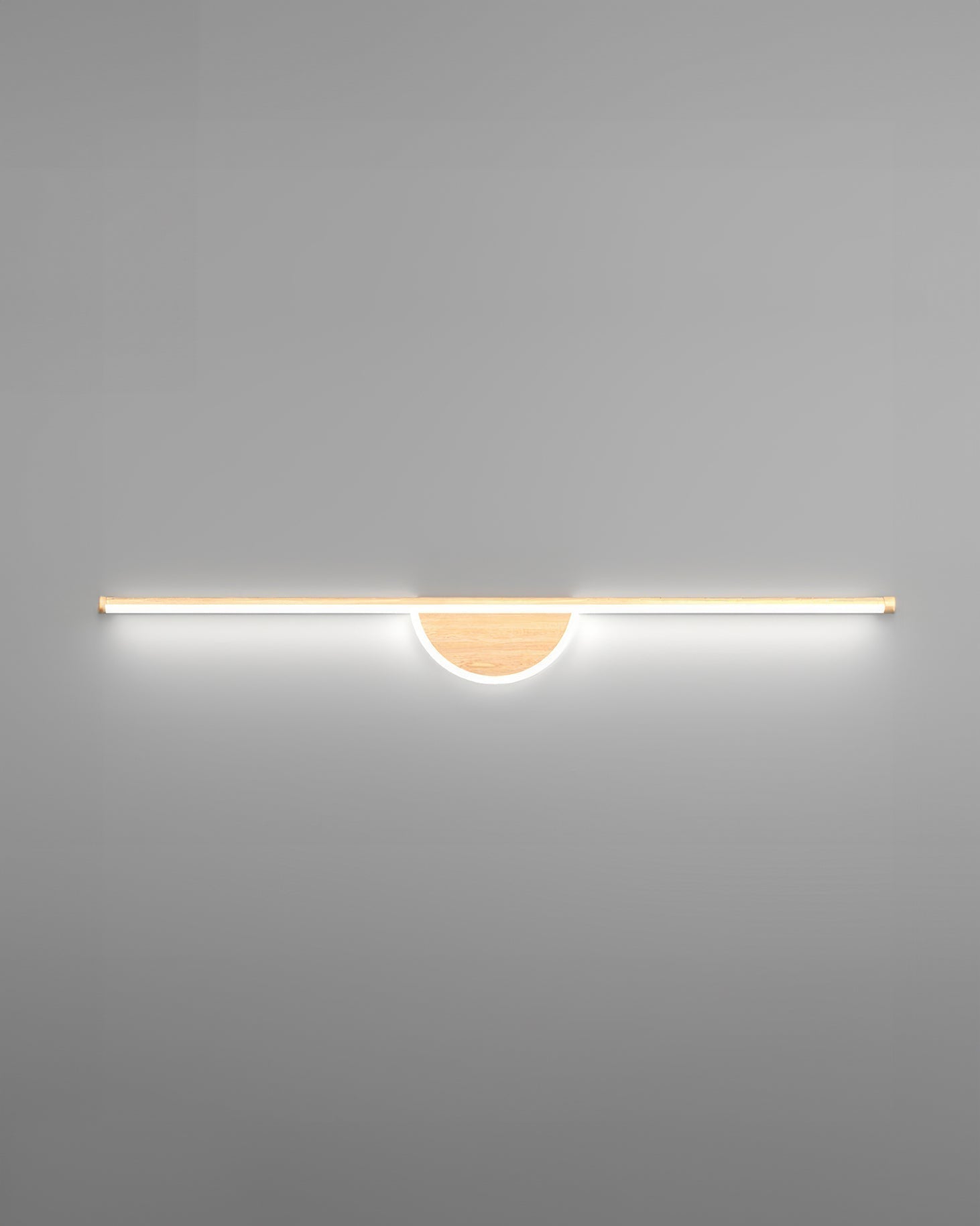BowLift | Modern Wall Lamp made of Wooden Arch