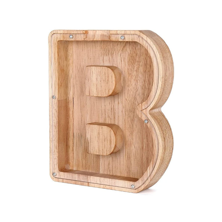 BowLift | Wooden Alphabet Savings Box - LetterSaver