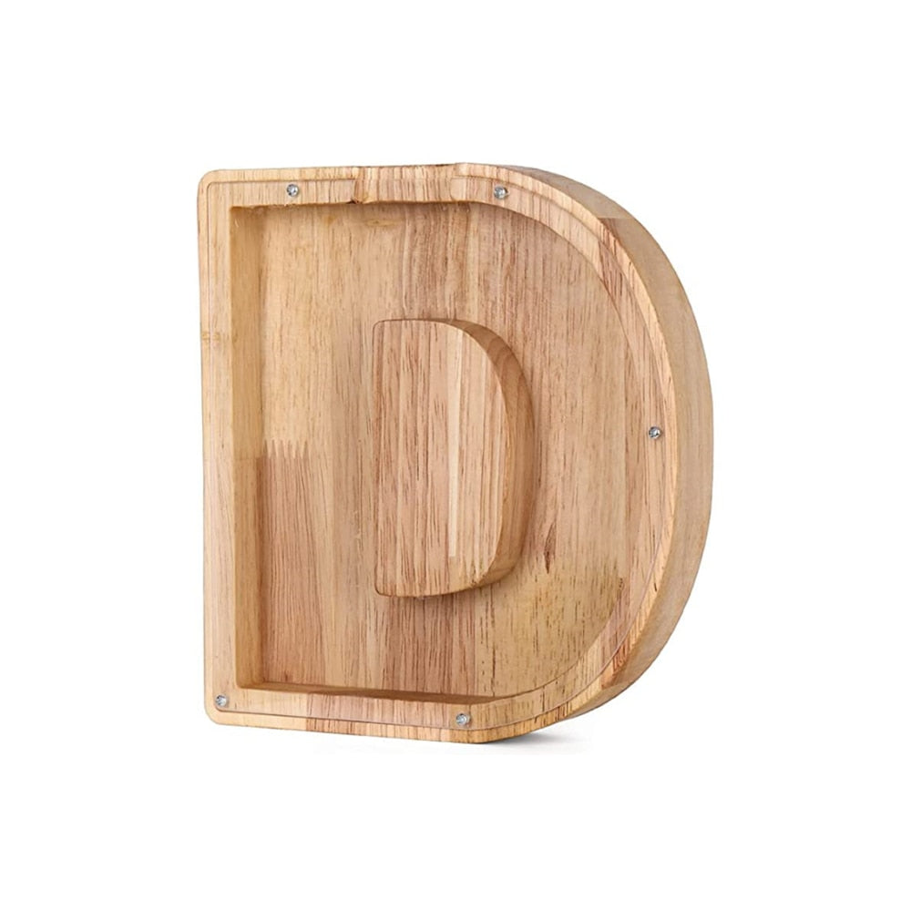 BowLift | Wooden Alphabet Savings Box - LetterSaver