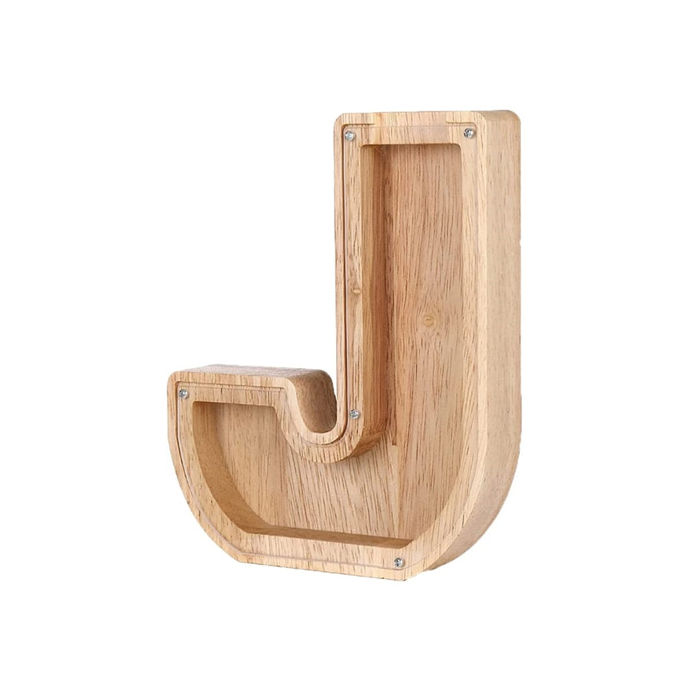 BowLift | Wooden Alphabet Savings Box - LetterSaver