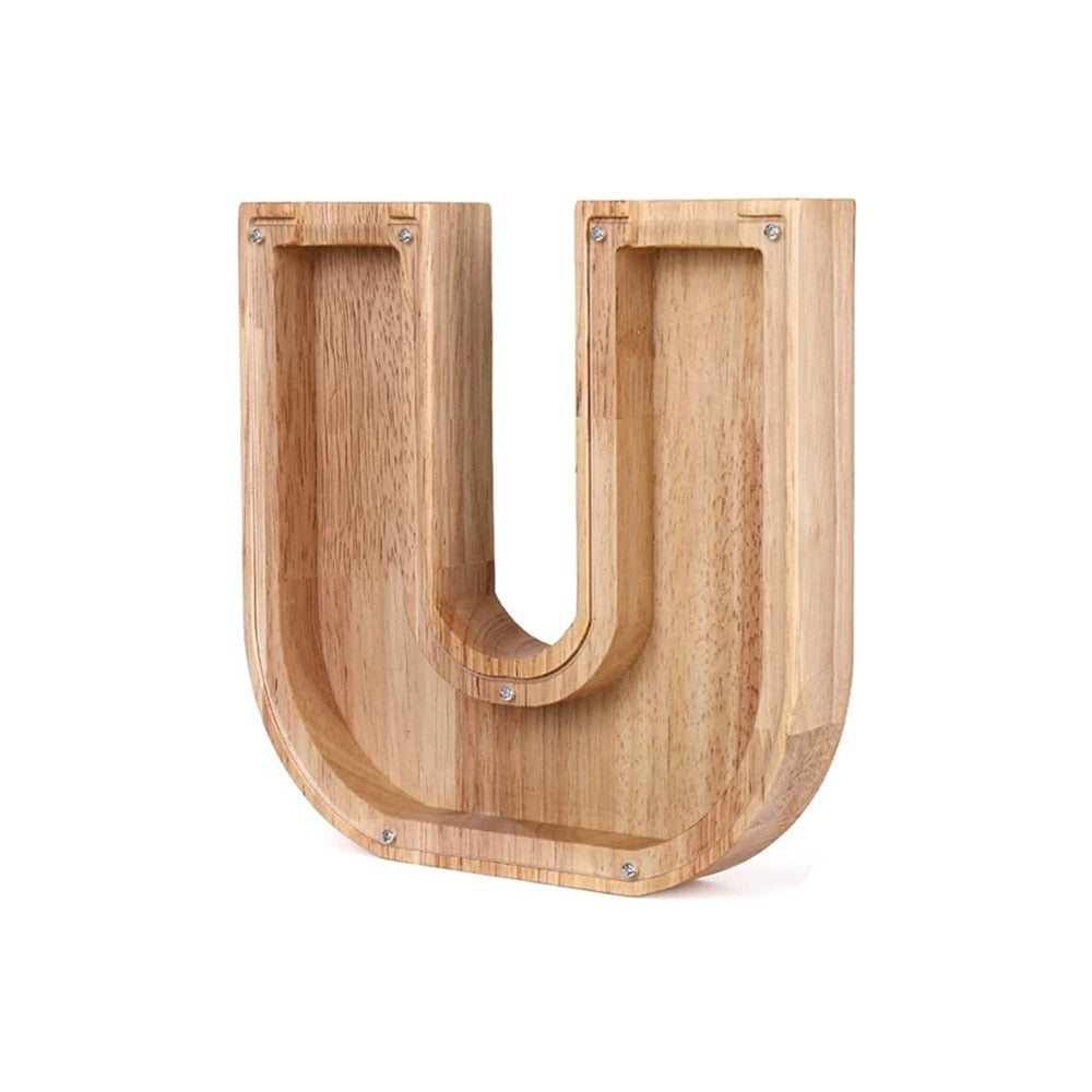 BowLift | Wooden Alphabet Savings Box - LetterSaver