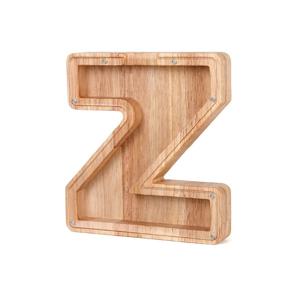 BowLift | Wooden Alphabet Savings Box - LetterSaver