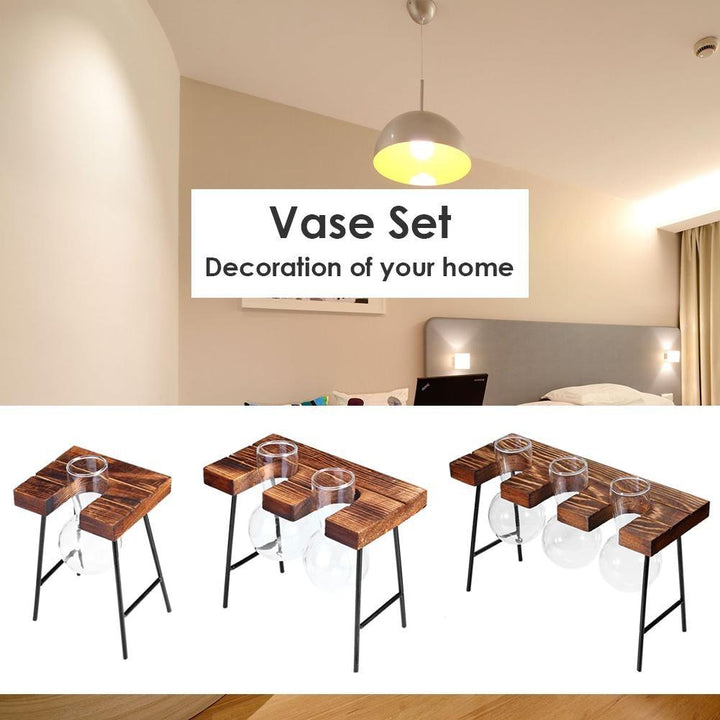 BowLift | Wood frame vase decorations