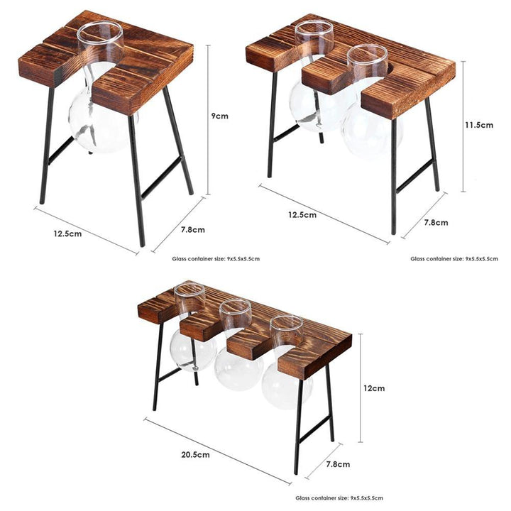 BowLift | Wood frame vase decorations