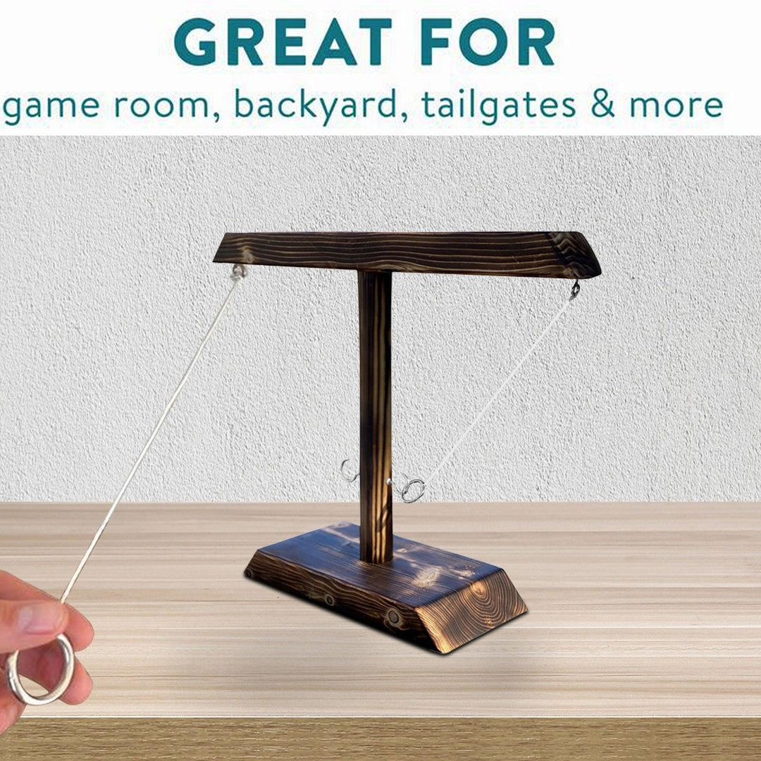 BowLift | Wooden Ring Toss Game
