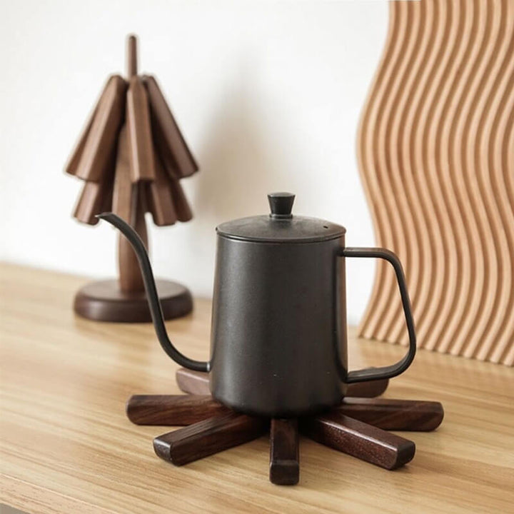 BowLift | WOODLIA – Elegant Walnut Placemats for Modern & Stylish Dining