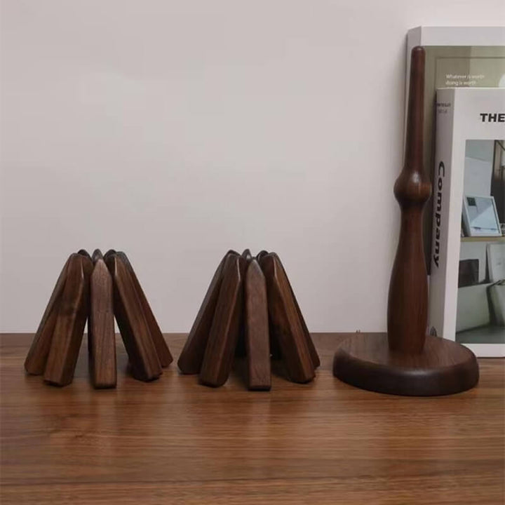 BowLift | WOODLIA – Elegant Walnut Placemats for Modern & Stylish Dining