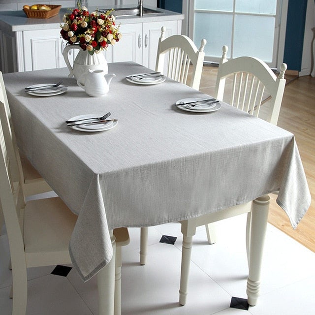 BowLift | Woven Linen Tablecloth