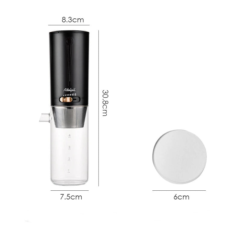 BowLift | Adjustable Glass Drip Cold Coffee Brewer