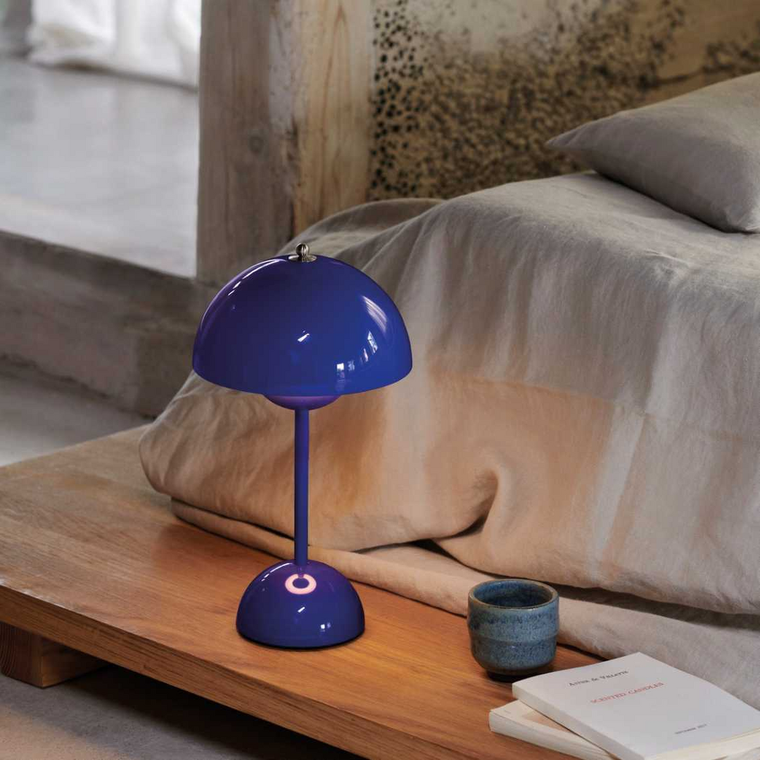 LunarGlow Table Lamp - Dimmable LED Lighting for Any Interior Bowlift