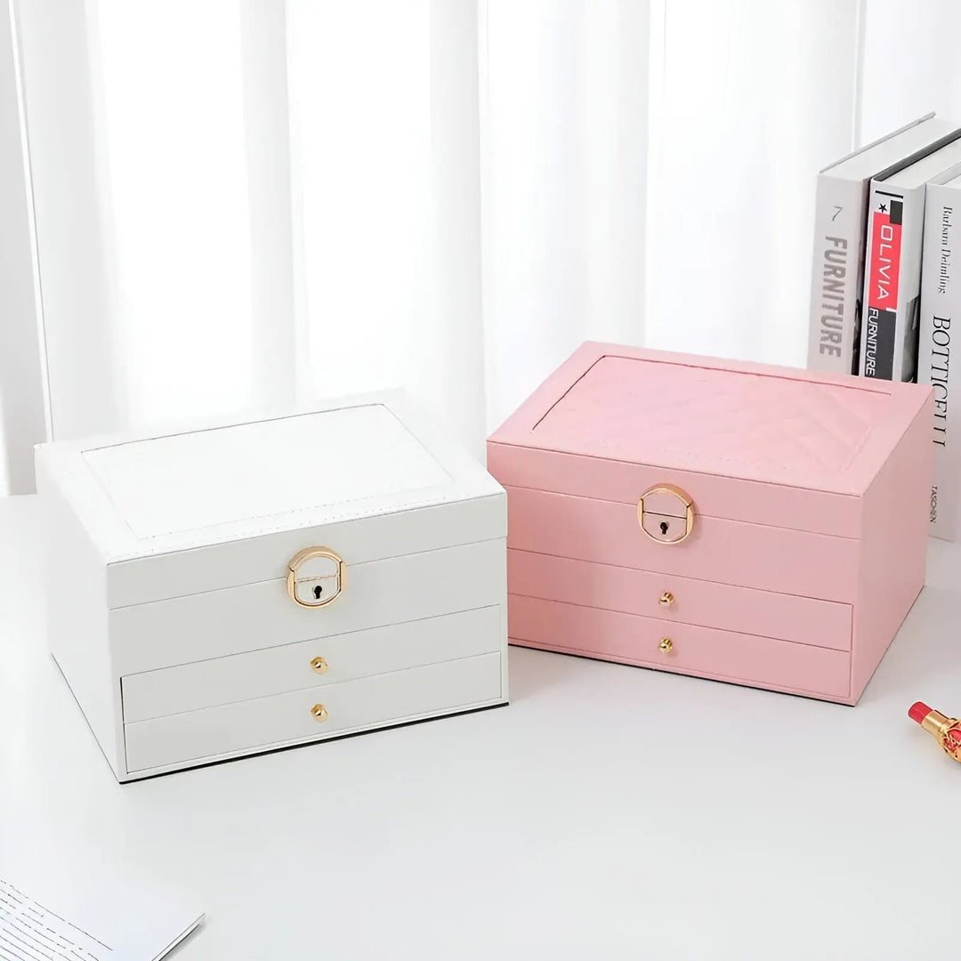 EleganceBox Luxury Jewelry Box – Multiple Storage Box for Jewelry | Bowlift