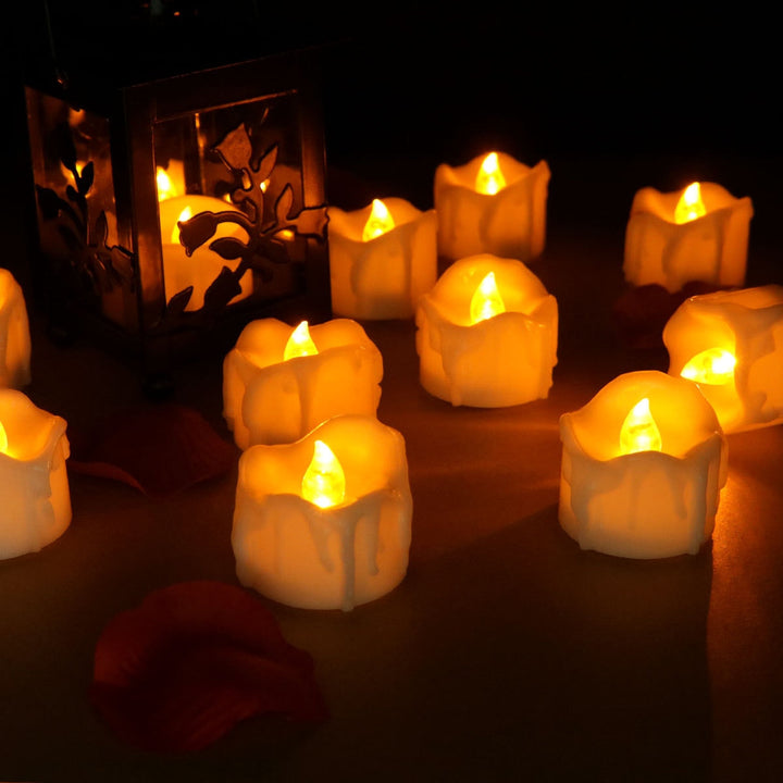 BowLift | LED Tealight Candles Warm Flicker Glow
