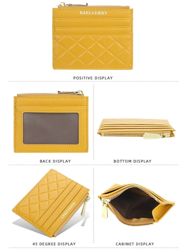 Stylish Padded Card Holder for Desk Bowlift
