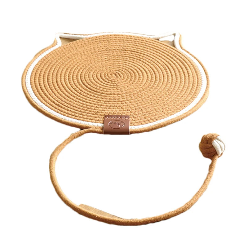 BowLift | Cotton Rope Cat Scratcher with Play Ball