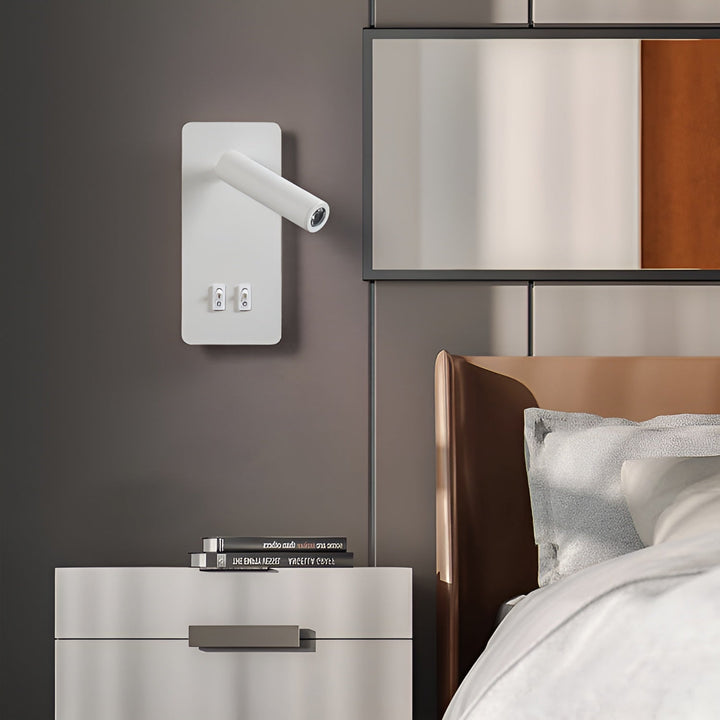 BowLift | Swivel330 | Minimalist Cylinder Wall Light – Adjustable 330° Rotating LED Sconce