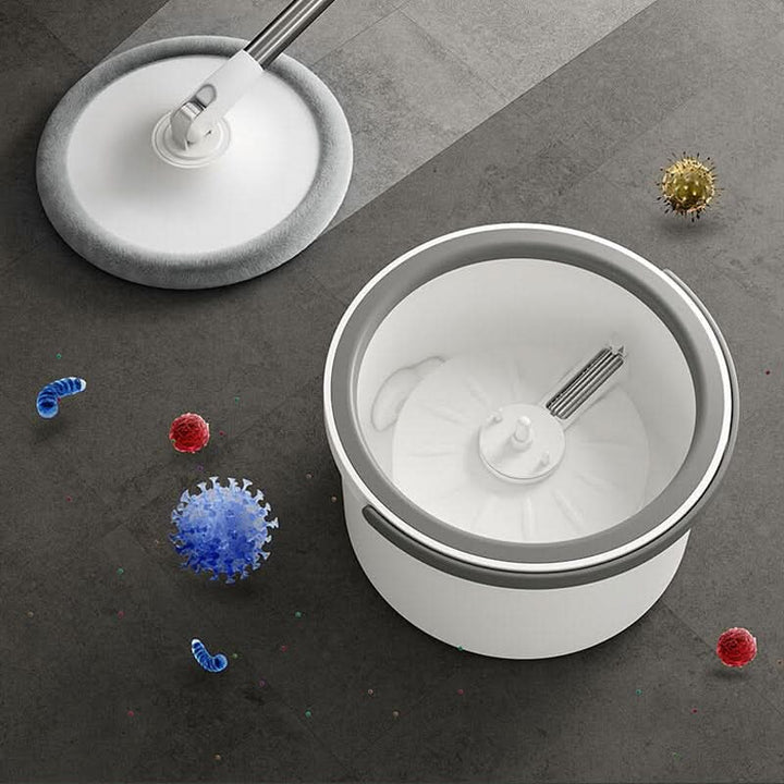 BowLift | Self-Cleaning Spin Mop with Dual-Chamber Bucket