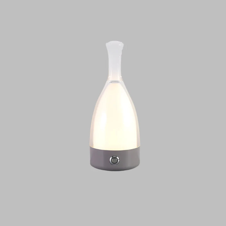 BowLift | Stylish wine bottle table lamp - Rechargeable with dimmable light