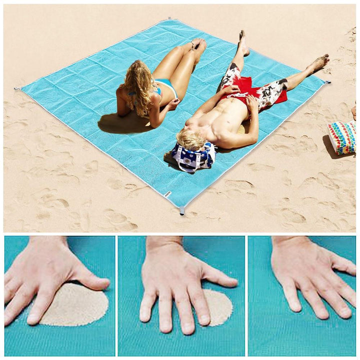 BowLift | XXL Sand-free Beach Towel | Sand Sheet® | 200x200
