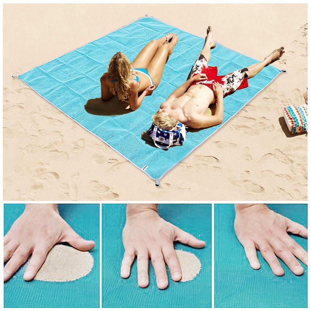 BowLift | XXL Sand-free Beach Towel | Sand Sheet | 200x200