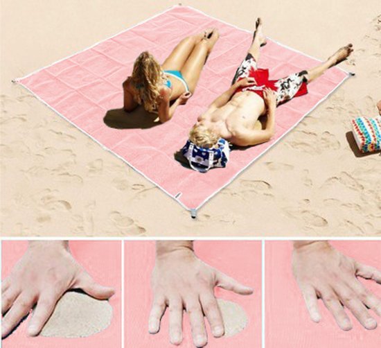 BowLift | XXL Sand-free Beach Towel | Sand Sheet | 200x200