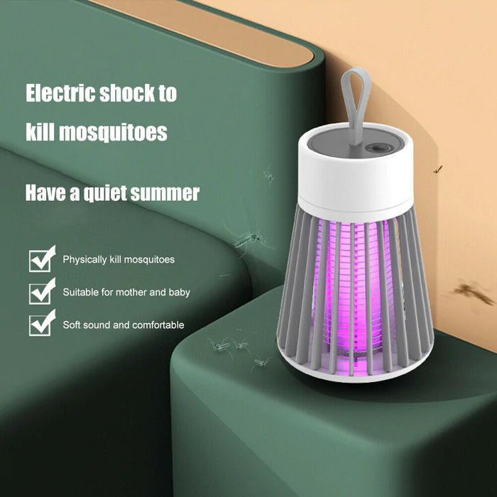 BowLift | LumiGuard Portable Mosquito Killer Lamp | Silent UV insect trap for indoor and outdoor protection