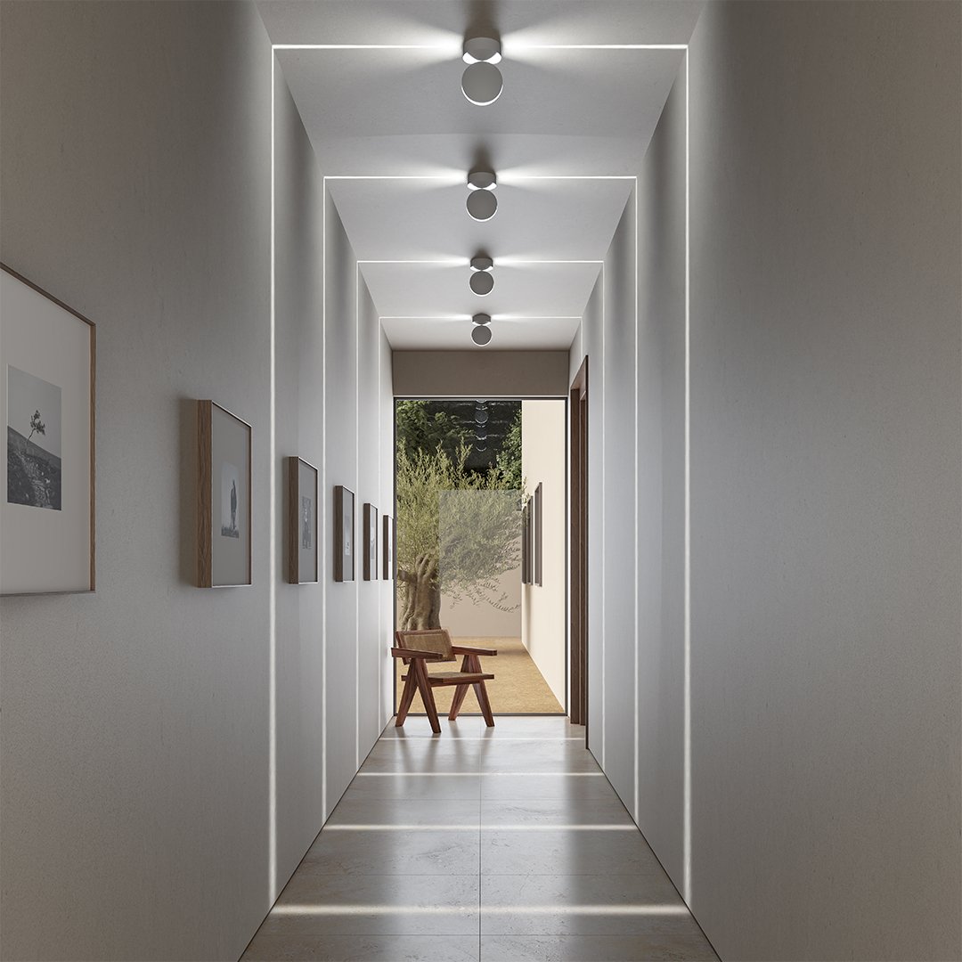BowLift | LumaGlow - Sleek Outdoor LED Sconce