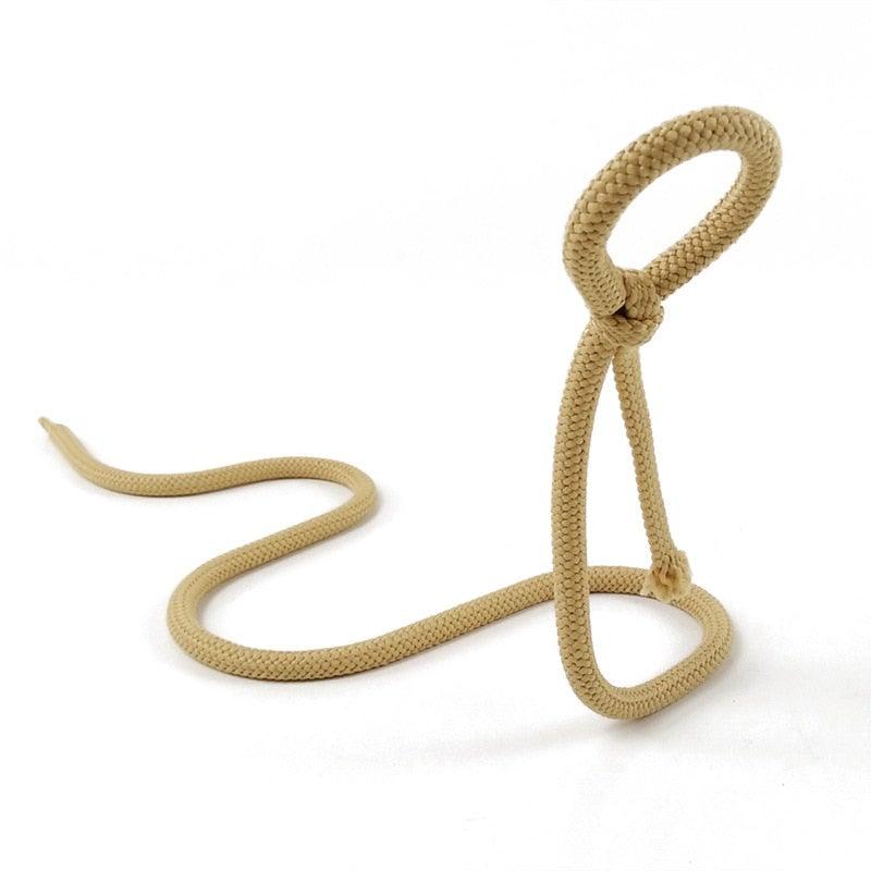 BowLift | Zigzag Bottle Holder - Hanging Rope Wine Rack