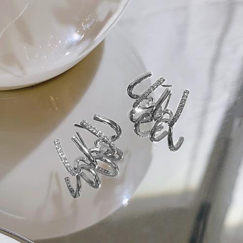 BowLift | Zircon Crystal Geometric Earrings