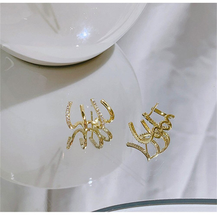 BowLift | Zircon Crystal Geometric Earrings