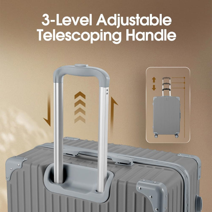 ABS Hard Shell Luggage with Spinner Wheels & TSA Lock | Bowlift